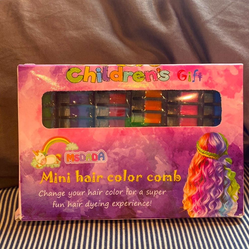 Hair dye that is washable